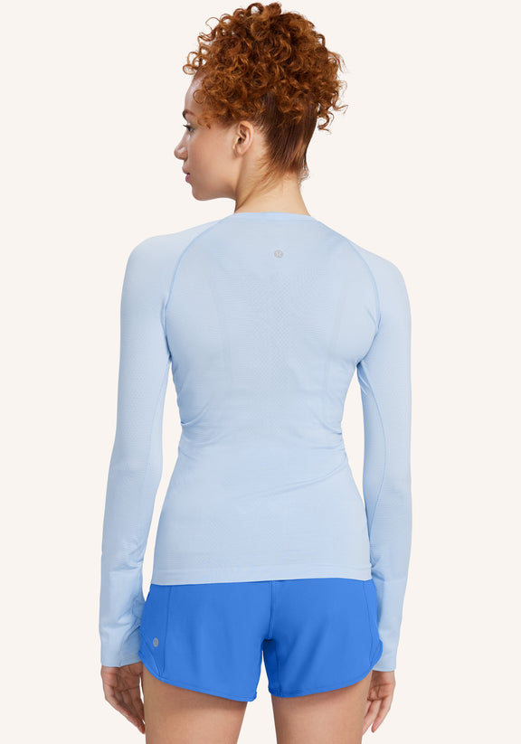 Lululemon Swiftly Tech Long Sleeve 2.0 - Blue Linen / Blue Linen