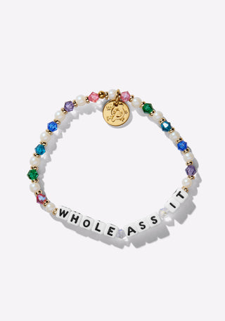 Peloton x Little Words Project Whole Ass It Bracelet