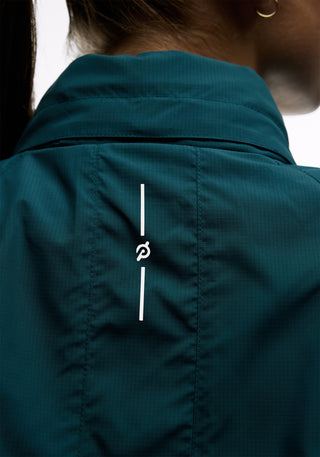 Woven Seamed Run Shell