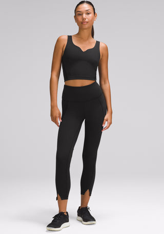 Wunder Train High-Rise Tight 25" | Hem Slit
