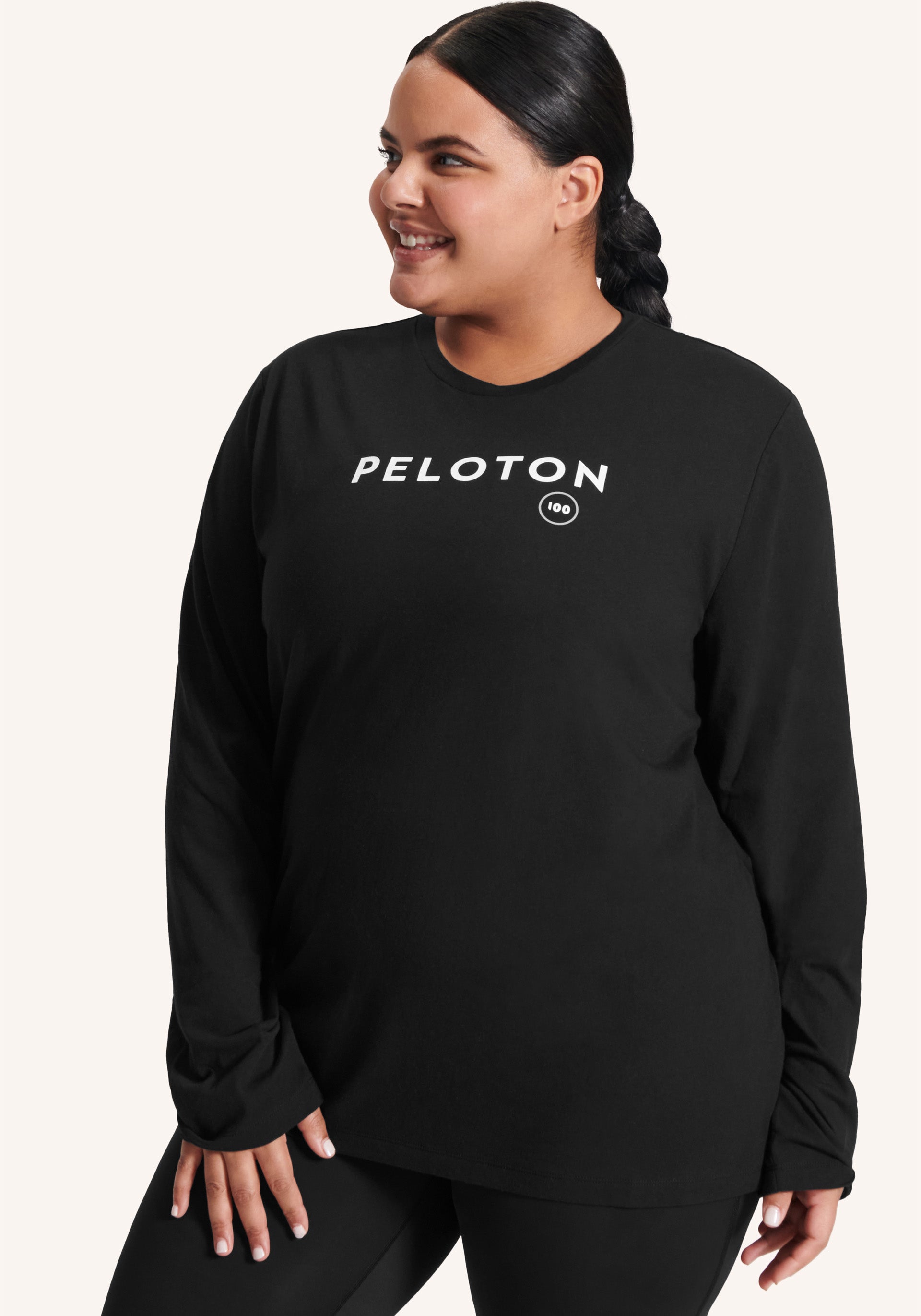 Peloton Century Shirt Size Reach 100 Classic Long Sleeve – Peloton
